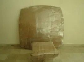Muebles protegidos durante una mudanza en Ciudad de México